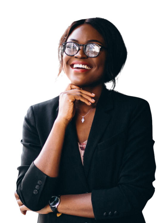 lady smiling
